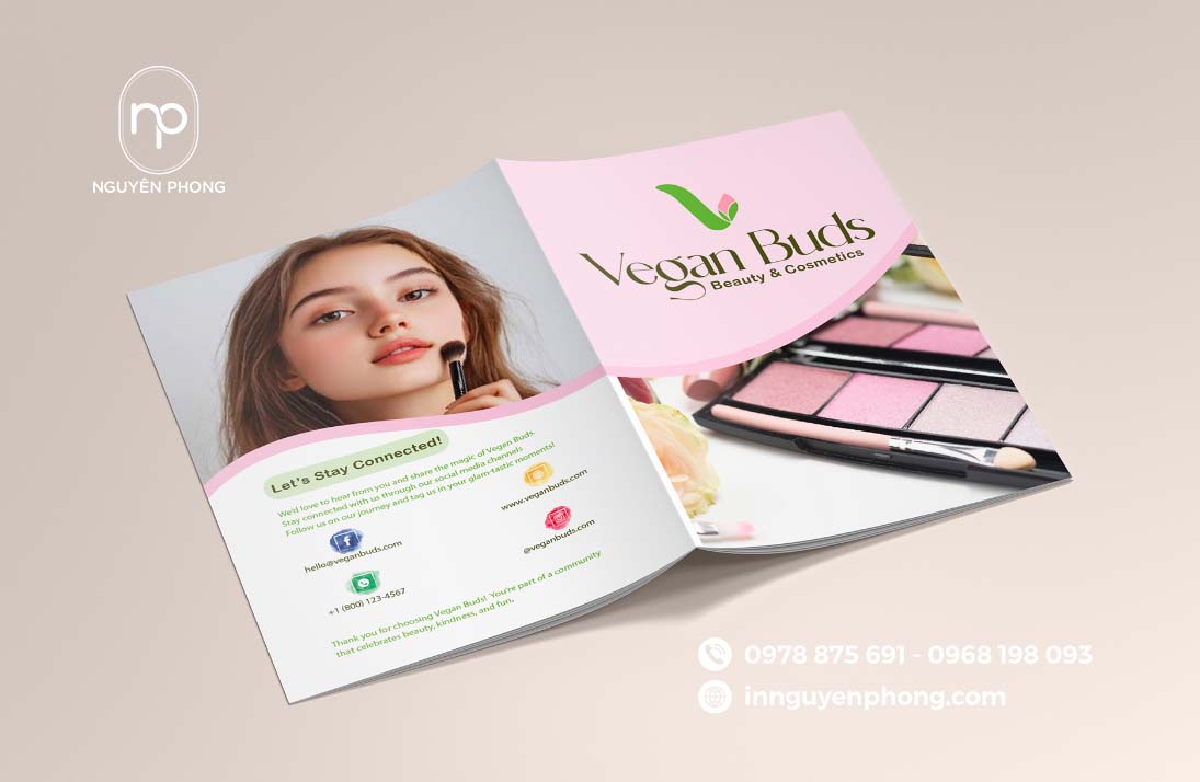 Logo chữ trên catalogue